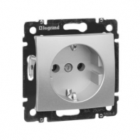 купить Legrand 770120 Розетка 2К+З АЛМ VLN /  в Алматы фото 1