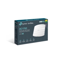 купить Точка доступа потолочная двухдиапазонная AC1750 GbE TP-Link EAP265 HD <2 GbE порта Ethernet RJ-45 (один порт поддерживает PoE IEEE802.3af/at и Passive PoE), 802.11ac/n/g/b/a,  450 Mbps на 2,4 GHz, 1300 Mbts на 5 GHz, встроенные всенаправленные 2,4 GH в Алматы фото 3