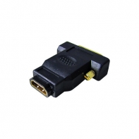 купить Переходник, SHIP, SH6047-P, HDMI на DVI 24 5, Маленький пластиковый адаптер, Пол. пакет, Чёрный в Алматы фото 2