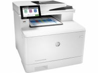 Купить МФУ лазерное цветное HP Color LaserJet Ent M480f 3QA55A, А4, 27 стр/мин, 2ГБ, факс, ADF, duplex,  Ethernet Алматы