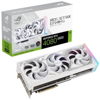 купить Видеокарта ASUS GeForce RTX4080 SUPER OC 16GB ROG-STRIX-RTX4080S-O16G-WHITE в Алматы фото 2