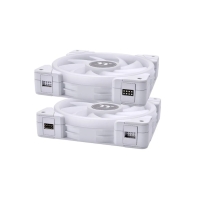 купить Комплект вентиляторов для корпуса Thermaltake Swafan EX12 RGB, 12cm, 500-2000rpm, White в Алматы фото 3