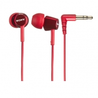 купить Наушники-вкладыши проводные Sony MDREX150R.E красный в Алматы фото 1