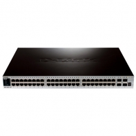 купить D-Link DGS-3620-52T/B1AEI  Коммутатор упр 3-го уровня, xStack  48 портов 10/100/1000 и 4 порта SFP+ /  в Алматы фото 1