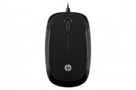купить Оптическая светодиодная проводная мышь HP X1200 Wired Black, USB, H6E99AA в Алматы фото 3