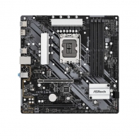 купить Материнская плата ASRock Z690M PHANTOM GAMING 4 LGA1700 4xDDR4 4xSATA RAID 2xM.2 HDMI mATX в Алматы фото 1