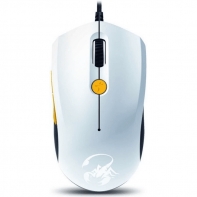купить Компьютерная мышь, Genius, Scorpion M8-610, Игровая, Оптическая 10000dpi, 6 кнопок, Проводная 1,8м, USB, Бело-Оранжевая в Алматы фото 1