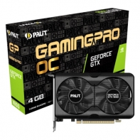 Купить Видеокарта, PALIT, GTX1650 GP OC DDR6 4G 4710562241778, NE61650S1BG1-1175A, GDDR6, 128bit, HDMI, 2*DP, Цветная коробка Алматы