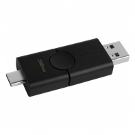 купить Флеш-накопитель Kingston 32Gb USB3.2+Type-C Data Traveler Duo (Black) в Алматы фото 1