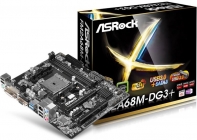 купить Материнская плата ASRock FM2A68M-DG3+ Socket FM2+ 95Вт / FM2 100Вт, 2xDDR3 (1066-2400+ OC), 4xSATA3, Поддержка RAID, 1xPCI-E3.0x16, 1xPCI-E2.0x1, 1xPCI, Поддержка AMD Dual Graphics, 1xD-Sub, 1xDVI-D, 4xUSB2.0, 2xUSB3.1, 1xRJ-45, 1xPS/2,  mATX в Алматы фото 1