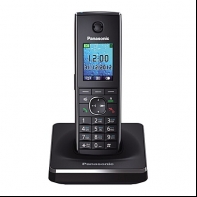 купить Радиотелефон PANASONIC KX-TG8551 (CAB) Черно-Серебристый. Изысканная серия. Трубка выполнена из высококачественного матового и глянцевого пластика с металлическими вставками. Стильная базовая станция, оснащена  автоответчиком и удобной панелью управл в Алматы фото 1