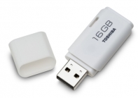 купить USB-ФЛЕШ-НАКОПИТЕЛЬ 16Gb TOSHIBA U202 USB 2.0 THN-U202W0160E4 WHITE  в Алматы фото 1