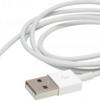 купить Kабель PowerPlant USB - Lightning (iPhone 5, 5S, 6), 1m в Алматы фото 1