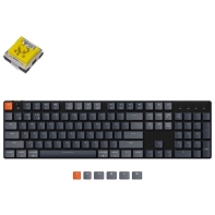 купить Клавиатура Keychron K5SE 104 Key Optical Banana White Led Hot-Swap WL UA Black (K5SED4_Keychron) в Алматы фото 1