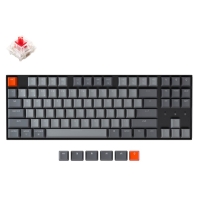 купить Клавиатура Keychron K8-A1 TKL Red Switch White Led Gateron G pro Mechanical Wireless&nbsp;K8A1_Keychron в Алматы фото 1