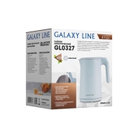 купить Чайник электрический с двойными стенками GALAXY LINE GL0327, 1800Вт, Объем 1,5 л, 220В/50Гц Небесный в Алматы фото 3