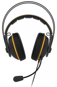 купить Гарнитура ASUS TUF Gaming H7 черно-желтый 90YH01MY-B8UA00, 20 ~ 20000 Гц, 32 Ом, разъем 3.5 мм.Длина шнура 1.3 м в Алматы фото 2