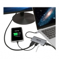 купить Адаптер TrippLite/USB-C Multiport Adapter, 4K 60Hz HDMI, USB-A Port, Gbe and 100W PD 3.0, HDCP, Gray в Алматы фото 3