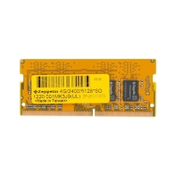 купить Оперативная память SODIMM DDR4 PC-19200 (2400 MHz)  4Gb Zeppelin (память для ноутбуков) <512x8, Gold PCB> в Алматы фото 1