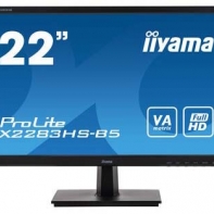 купить Монитор жидкокристаллический Iiyama LCD 21.5" 16:9 1920х1080(FHD) VA, nonGLARE, 250cd в Алматы фото 1