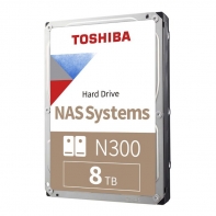 купить Жесткий диск для систем NAS HDD  8Tb TOSHIBA N300 7200rpm 256Mb SATA3 3,5" HDWG480EZSTA в Алматы фото 1