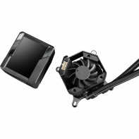 купить СЖО ASUS ROG RYUJIN 240 II, AIO, 2x120mm fan, 60mm fan, 1700 Socket, RGB, BOX в Алматы фото 3