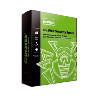 Купить Dr.Web Security Space на 24 м., 1 ПК, новая лицензия Алматы