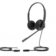 Купить Yealink YHS34 Dual Дуо, Проводная, HD звук, QD, RJ9 Алматы