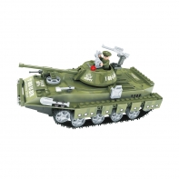 Купить Игровой конструктор, Ausini, 22502, Армия, Средний танк T-80UD, 213 деталь, Цветная коробка Алматы