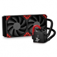 купить Водяное охлаждение, Deepcool, СAPTAIN 240 EX DP-GS-H12L-CT240EX,  2*120мм вентилятора, Воздушный поток 153.04CFM, Чёрный в Алматы фото 1