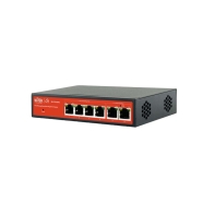 купить Коммутатор настраиваемый Wi-Tek PoE 60Вт, порты 4 PoE GE + 2GE, Easy Smart WI-PCES306G в Алматы фото 2