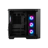 купить Компьютерный корпус MSI MAG PANO 100R PZ  Back-connect: ATX  2x3.5"/2.5", 1xUSB-C Black в Алматы фото 2