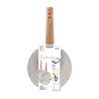 купить Набор посуды Masterpro Naturally BG BG-34741-CR (3 сковороды) белый в Алматы фото 3