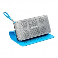купить Колонки, MicroLab,  D23 Blue, Bluetooth 4.0, 8Вт (2*4Вт), 75Дб, Литий-ионная батарея,2000 мА*ч, Micro-USB  (для зарядки), Голубой в Алматы фото 1