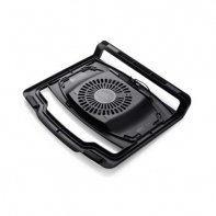 купить Охлаждающая подставка для ноутбука, Deepcool, N400 DP-N11N-N400, 15.6*, Вентилятор 14см, 1000&plusmn;10%RPM, Сквозной USB 2.0, 21дБл, Габариты 340.5х310х54мм, Чёрный в Алматы фото 2