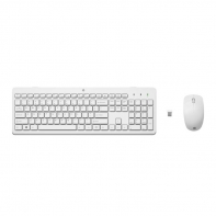купить Клавиатура и мышь HP 3L1F0AA 230 Wireless Mouse and Keyboard Combo (White) RUSS в Алматы фото 1