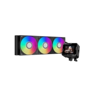 Купить Водяное охлаждение для CPU PCCooler GT360M ARGB Display BK 115X/1200/1700/1851/AM4/AM5 Черный Алматы