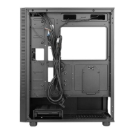 купить Компьютерный корпус NX410, Black, 2*140mm ARGB fan,1*120 ARGB fan, (w/o PSU), tempered glass в Алматы фото 3