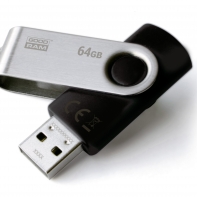 купить USB-ФЛЕШ-НАКОПИТЕЛЬ 64Gb GOODRAM UTS2 USB 2.0 UTS2-0640K0R 11 BLACK в Алматы фото 1