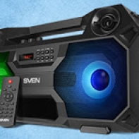 купить SVEN PS-520, черный, акустическая система 2.0, мощность 2x18 Вт (RMS), TWS, Bluetooth, FM, USB /  в Алматы фото 1