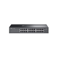 Купить Коммутатор GbE Easy Managed 24-портовый TP-Link Omada ES224G <Omada 24 порта GbE, IGMP Snooping, Omada SDN, 32 группы VLAN, QoS, Автоматическое предотвращение петель, VLAN и IGMP Snooping> Алматы