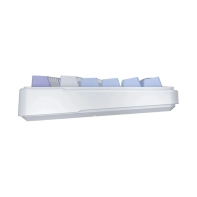 купить Клавиатура AULA F99, mechanical, Gray Wood V3 switch, 99 keys EN/RU, 2.4/BT/cable, White-blue-purple в Алматы фото 3