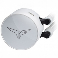 купить СЖО Team Group T-Force SIREN GD240E White ARGB,600 - 2000 RPM±10%,Radiator:276x120x27,FAN:2x120x120x25 TB120602 ARGB в Алматы фото 4