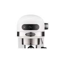 купить Рожковая кофеварка Ardesto YCM-E1500, 1,4л, молотый, ручной капуч, подогрев чашек, белый в Алматы фото 2