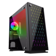 купить Корпус ПК без БП GameMax H605-TB <ATX, 3x120 RGB, Mid-Tower Case, USB2.0x2, USB3.0x1, 350x188x380mm> в Алматы фото 1