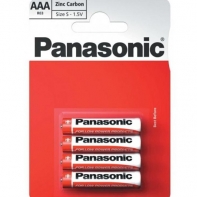 купить Батарейка солевая PANASONIC Red Zinc ААА/4B /  в Алматы фото 1