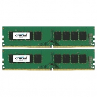 купить Оперативная память 16GB KIT (2x8Gb) DDR4 2400MHz Crucial PC4-19200 CL=17 Dual Ranked 1.2V NON ECC CT2K8G4DFD824A                                                                                                                                           в Алматы фото 1