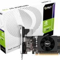 купить Видеокарта, PALIT, GT710 1024M 4710562241280, NE5T7100HD06-2081F,  sDDR5, 64B, CRT, DVI, HDMI, Цветная коробка в Алматы фото 1