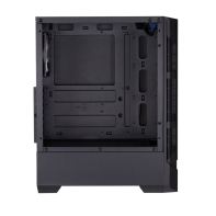 купить Компьютерный корпус FSP CMT260, Без БП, 2xUSB3.0/2xUSB2.0, 1xFAN120mm, Tempered Glass, Black, ATX в Алматы фото 4