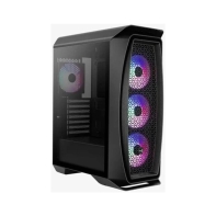 купить Компьютерный корпус без БП, Aerocool, Aero One Frost-G-BK-v1, ATX/Micro ATX, USB 2*3.0, HD-Audio+Mic, Кулер 4*12см Frost в Алматы фото 1